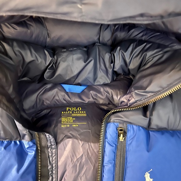 Blue Polo Ralph Lauren Performance Jacket size 10/12 - Picture 5 of 7